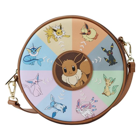 Pokã©Mon Eevee Evolutions Crossbody Canteen Purse Stylish Carryall -_-